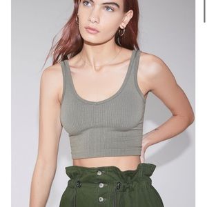 URBAN OUTFITTERS OUT FROM UNDER BRA TOP